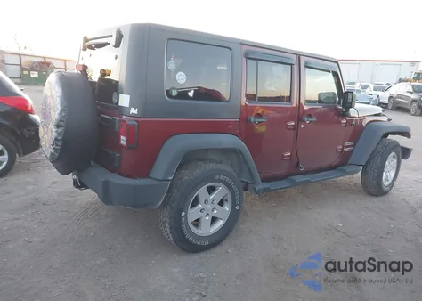 2010 Jeep Wrangler Unlimited Sport from USA, damaged, VIN 1J4BA3H12AL163778